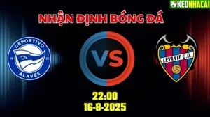 Nhận định bóng đá Alaves vs Levante 22h00 ngày 16/8/2025